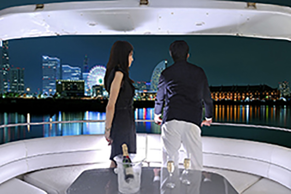クルージングを東京 横浜 東京湾で 遊覧 観光 クルーザー貸切はリザーブドクルーズ